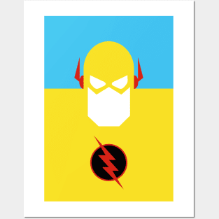 Reverse flash Posters and Art